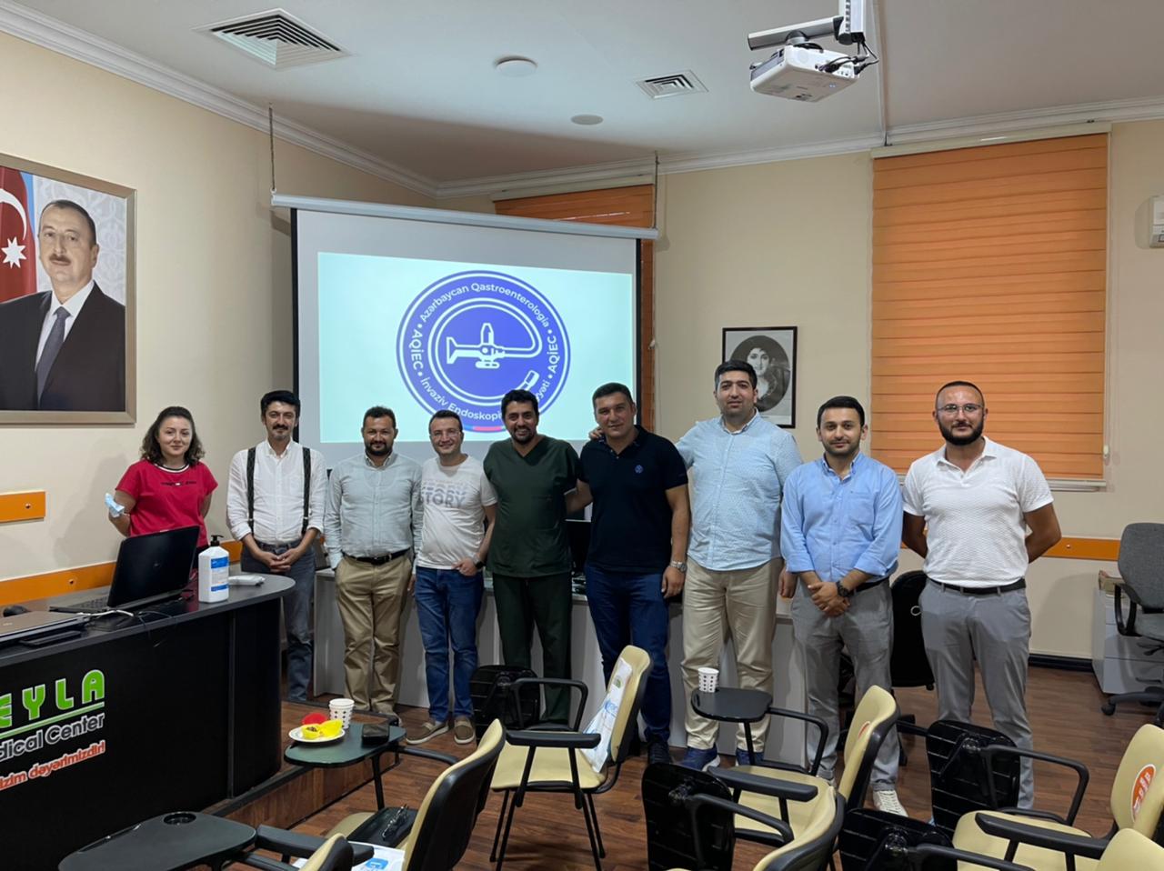 AQİEC İdarə Heyətinin Üzvləri  növbəti aylıq toplantısı.                