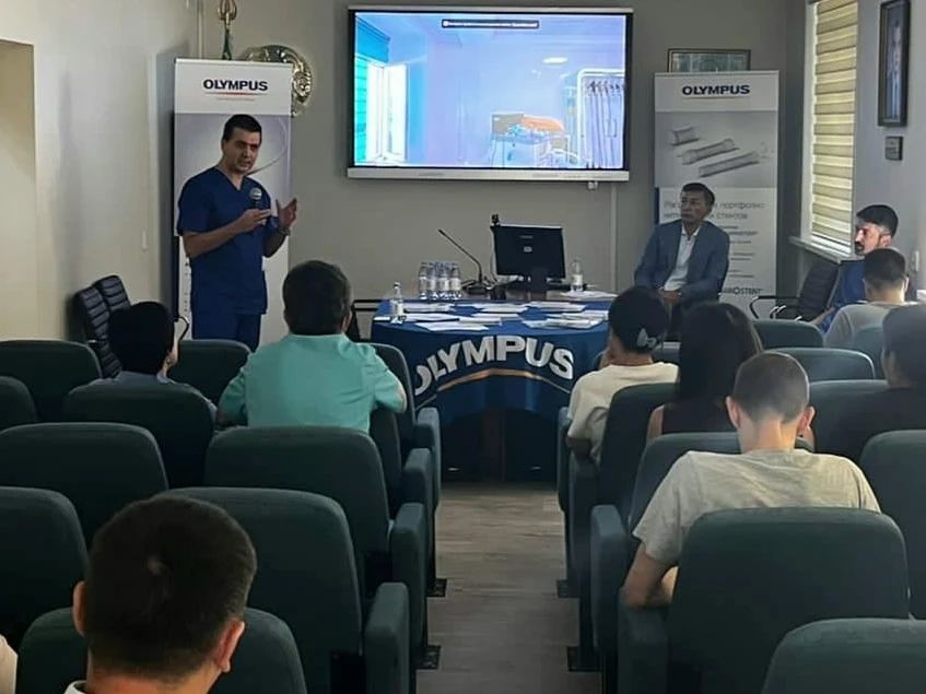 AGİES-in dəstəyi ilə Kazaxıstanda baş tutan endoskopik master klass təlimi