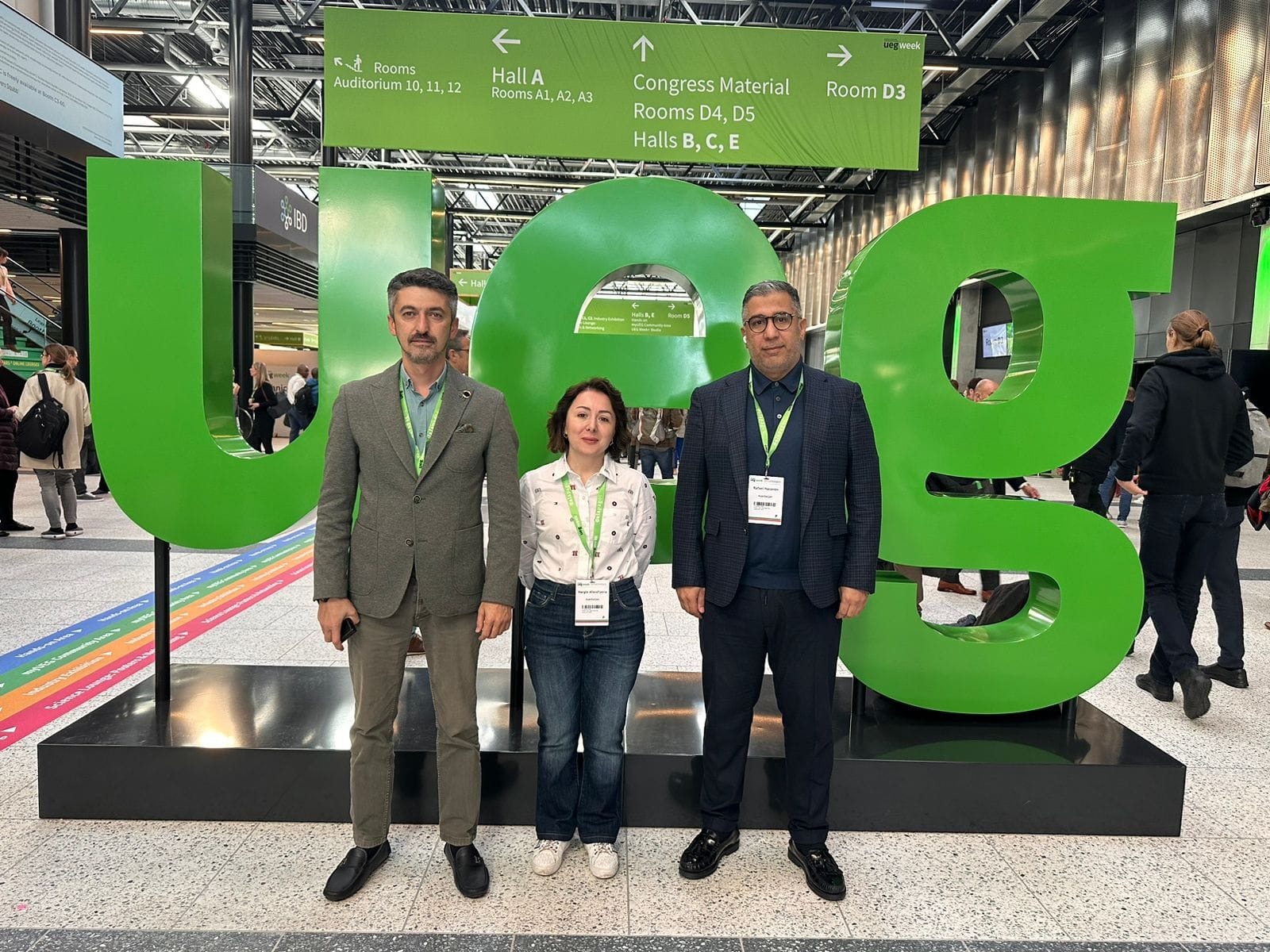 AQİEC-in bir qrup üzvünün daha bir tədqiqat işi UEG 2023-də poster şəklində təqdim edildi. Poster Scholar Awardee qazanmışdır.